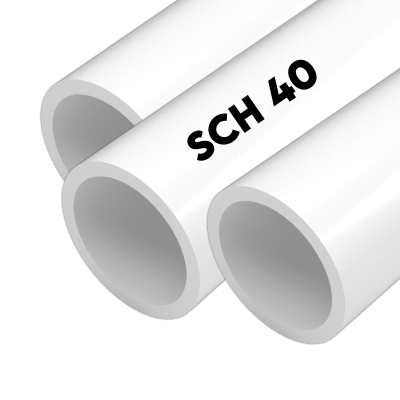 5 inch pvc pipe schedule 40